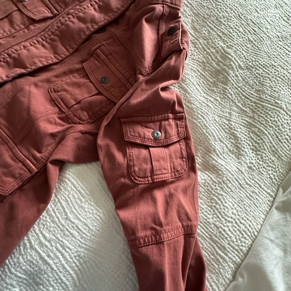 Rust colored utility jacket - Picture 4 of 8